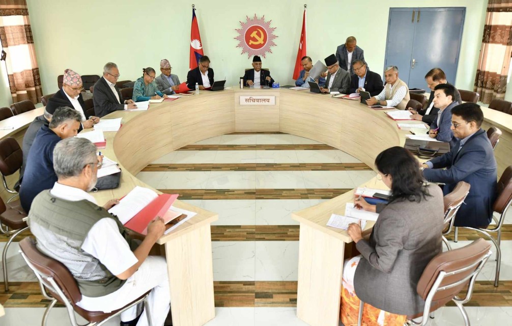 एमाले सचिवालय बैठकबाट ६ प्रस्ताव पारित (पूर्णपाठ)